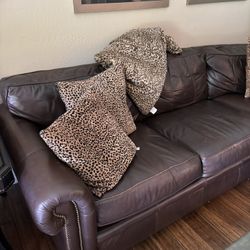 Leather Couch