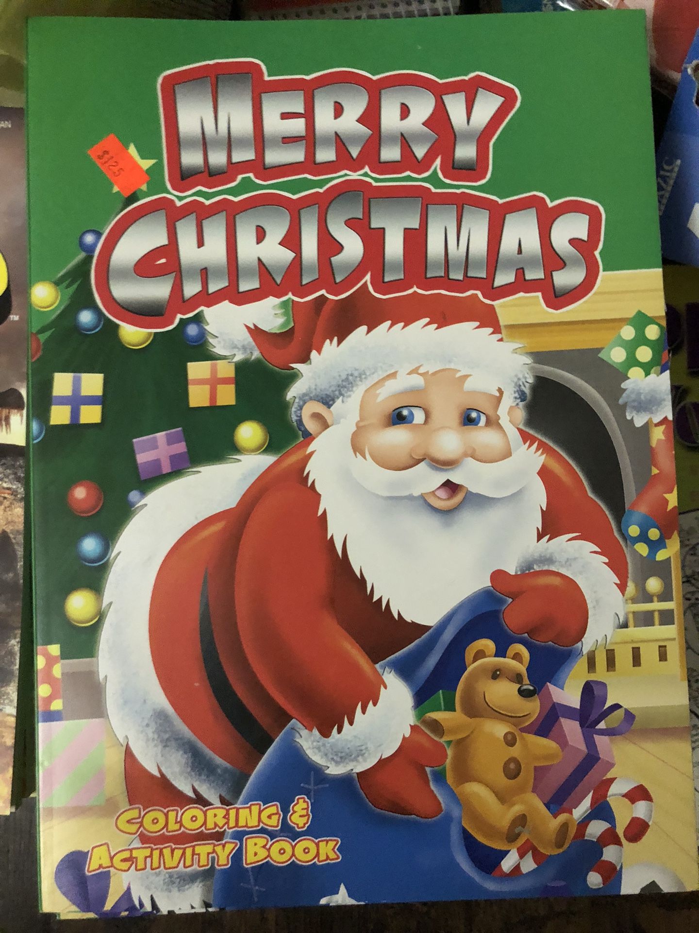 Xmas Activity/coloring Books, 22ct, $25.00