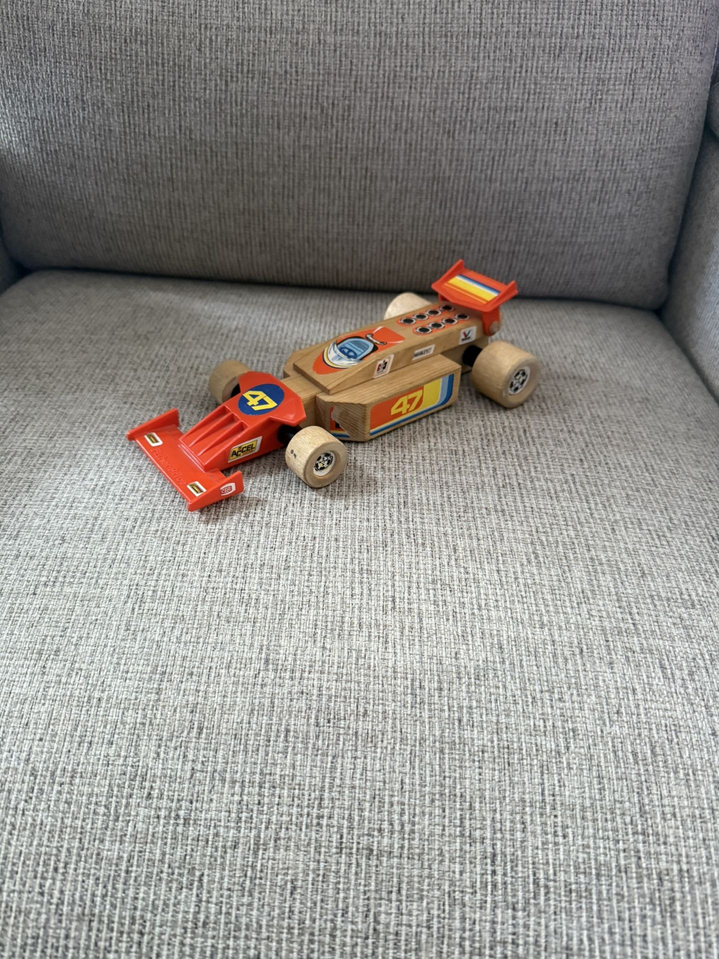 Fisher price wooden Race 1983