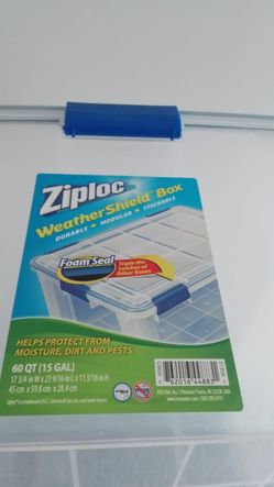 Ziploc 15 gallon tote hotsell