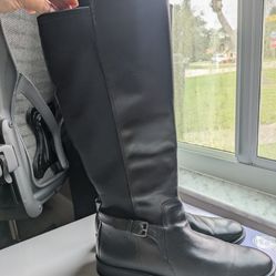 ECCO Black Riding Boots Size 40 - Never Worn