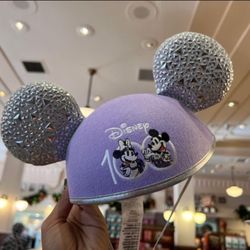 100 Years Of Magic Disneyland Minnie Mouse Ears 