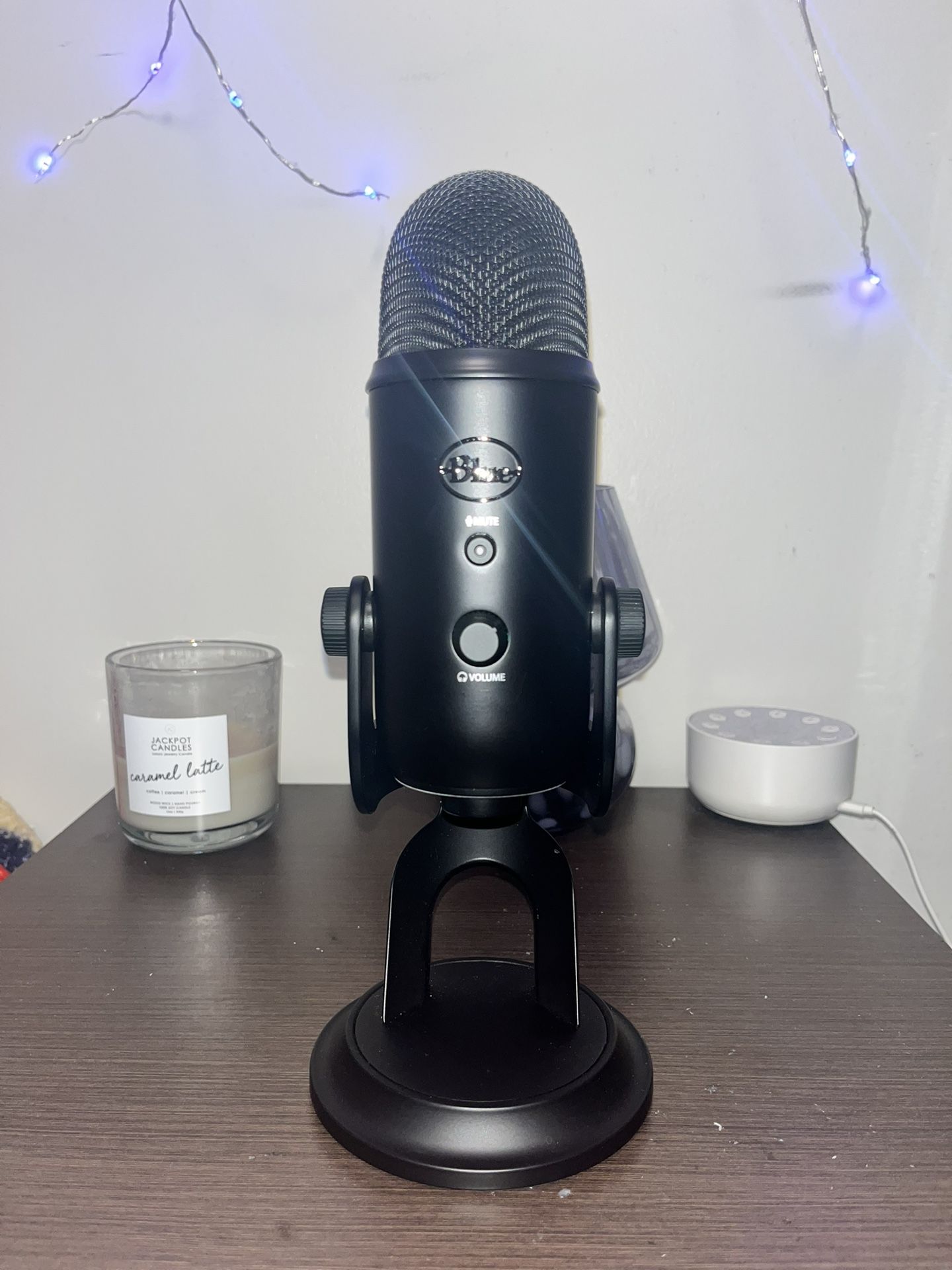 Blue Microphone For Podcast And Music Recording