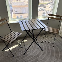 Patio Chair and Table Set