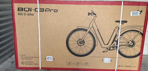 Brand new sealed NIU BQi-C3 Pro Bike Matte Black With manufacturer warranty   $999  Feel free to message me if you have any question  Check out my pro