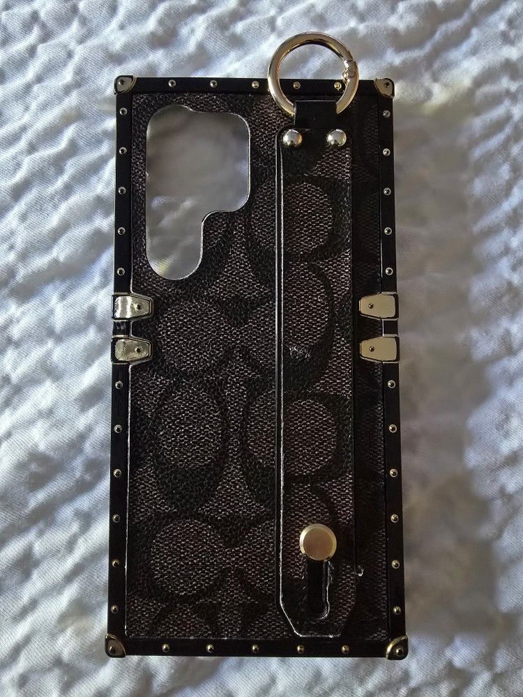 Dark Brown Phone Case for Samsung Galaxy S24 Ultra