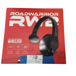 Road Warrior Rw2 Black Stereo Headphone
