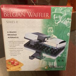 NEW Belgian Waffler 3300 Series ii VillaWare J