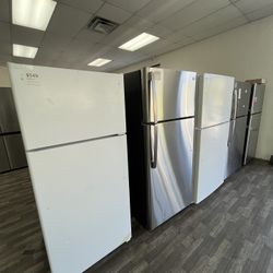 Garage Ready 30” - 33”W Refrigerators Starting At $549, Open Box, Cosmetic Wear, Not Pre Owned, 1 Yr Warranty