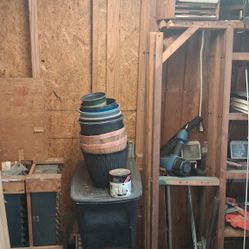 8-1/2 Ft Wooden Shop Table