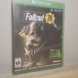 XBOX ONE FALLOUT 76