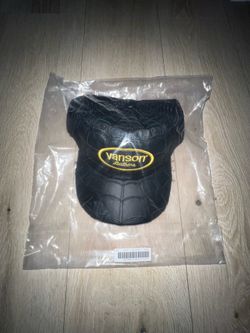 Supreme Vanson Leathers Spider-Man Mesh Back 6-Panel “Black”