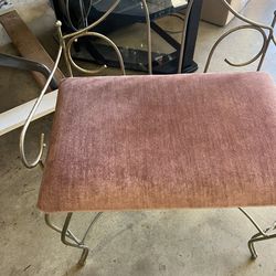 Vintage Vanity bench Seat