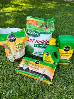 Lawn food / Plant food (New & Used - see description)