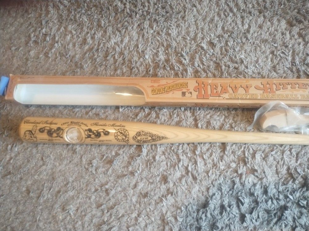 Heavy Hitters Silver Coin Commemorative World Series Bat