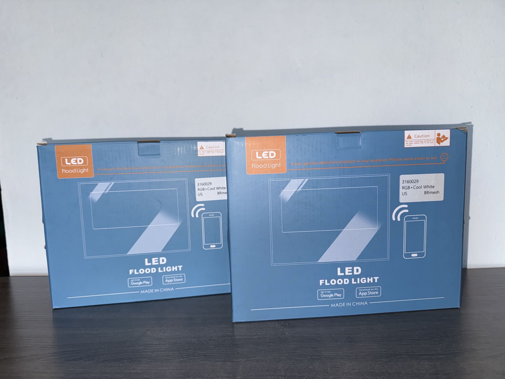 For Sale: LED Flood Light (RGB + Cool White, BRmesh, App Control)