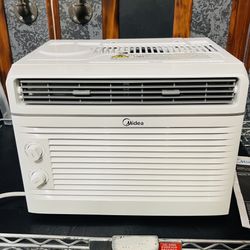 $120. Midea 5,000 BTU 150 Sq ft Window Air Conditioner, White, MAW05M1WW Trades are Welcome