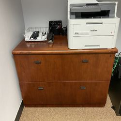 Wood Heavy Filing Cabinet For Office 
