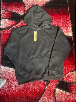 Essentials pullover Hoodie black Size medium