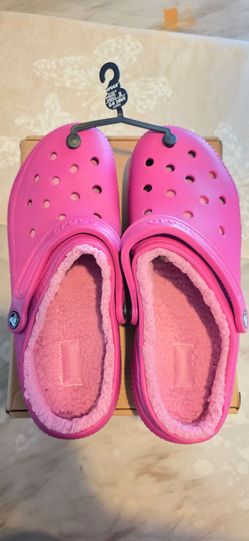 Crocs Classic Lined Clogs Pink