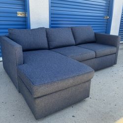 West Elm Reversible Couch With Storage 🛻Delivery Available🛻