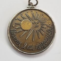 Medal In A Coin Style Bezel