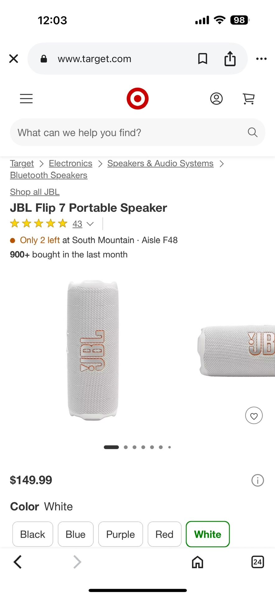 JBL Flip 7 Portable Speaker New Factory Sealed $125 EACH Bocina Bluetooth