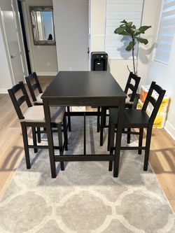 IKEA Dining Table and 4 chairs
