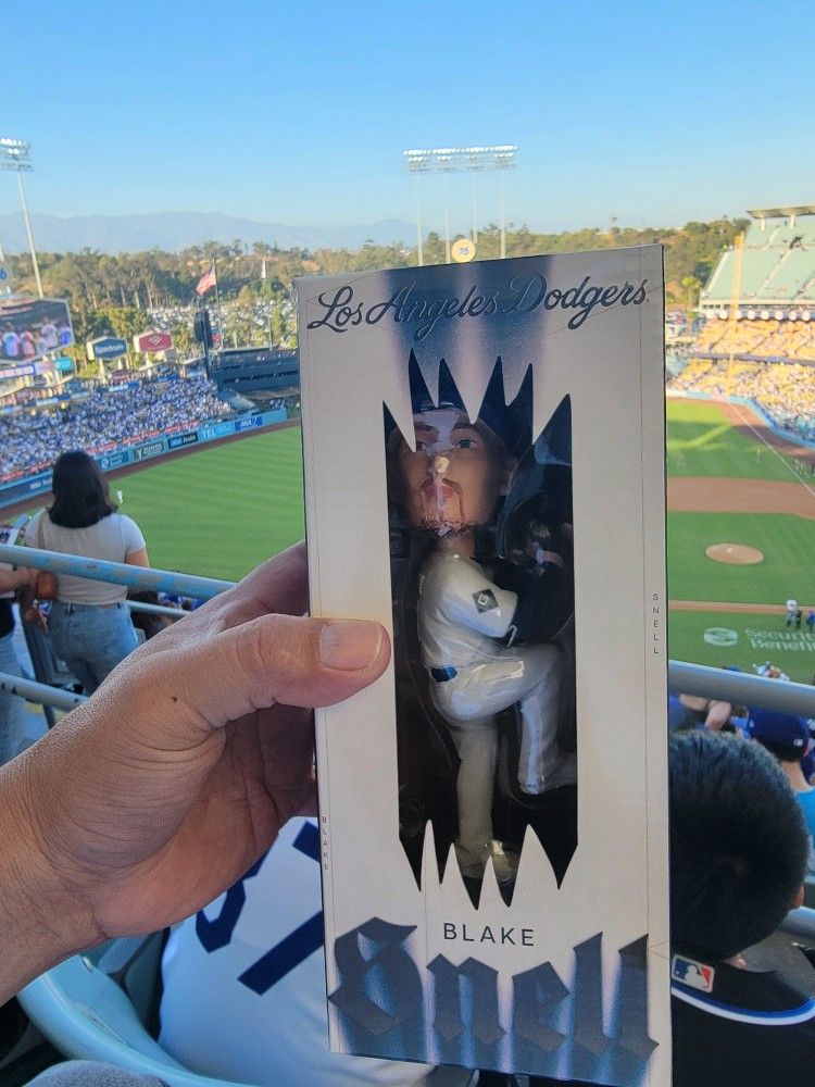 Dodgers stadium giveaway Blake snell bobblehead