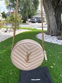Saint Laurent YSL Round Crossbody Bag