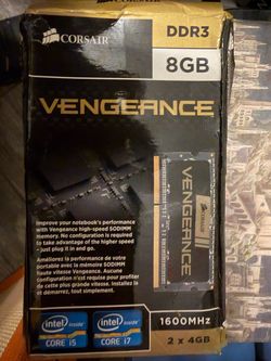 Vengeance 8GB high performance laptop ram
