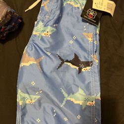 Shark Swimming Trunks Kids 