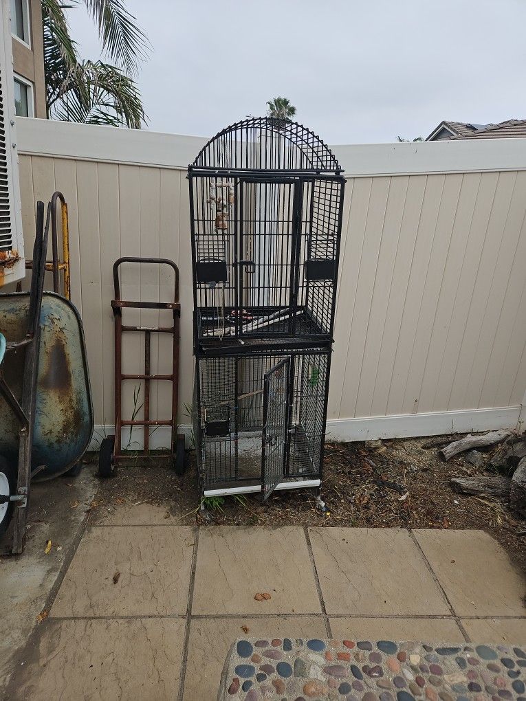 Double Bird Cage