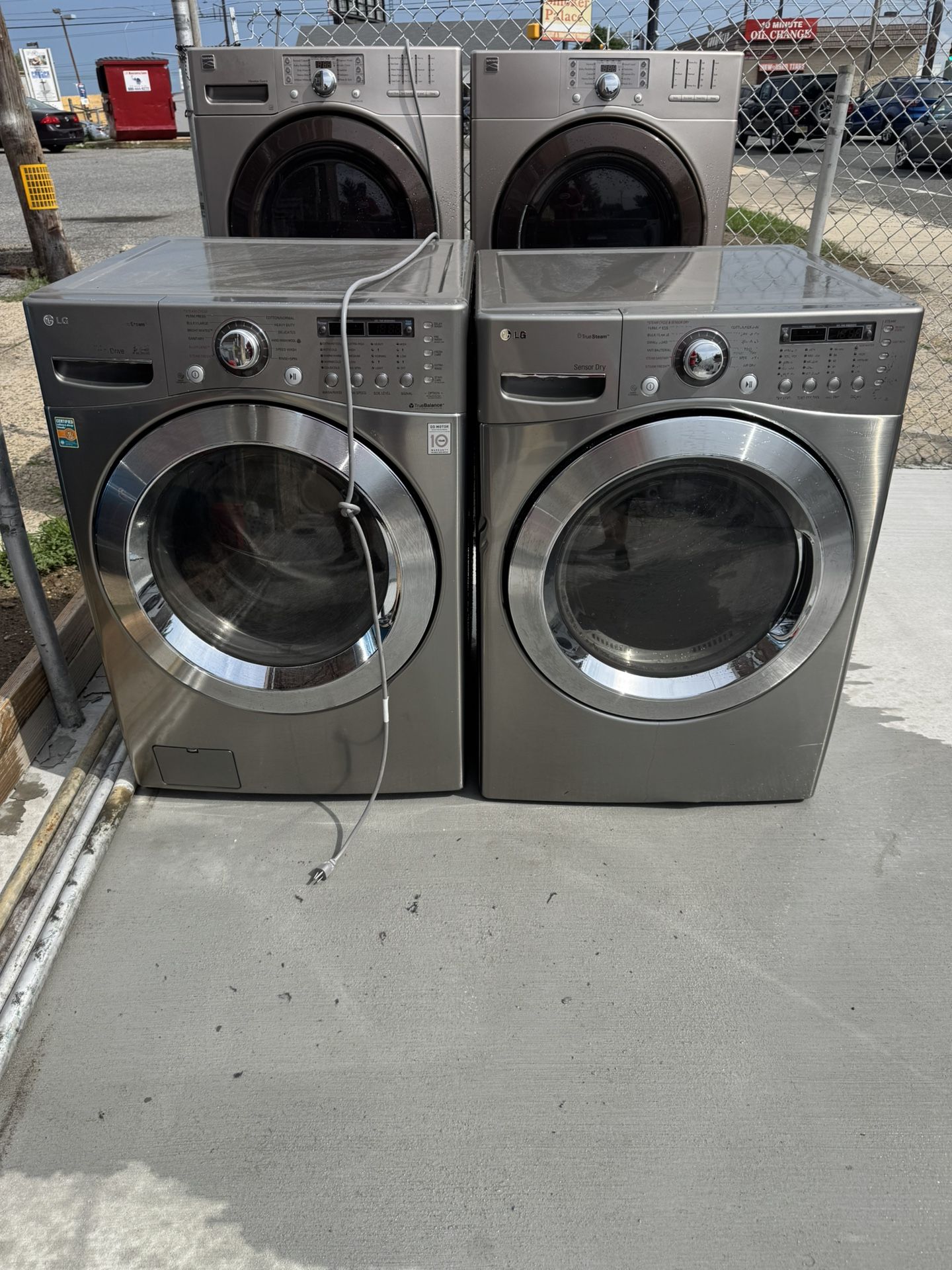 Lg Washer & lg Electric Dryer ⚡️⚡️