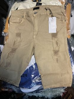 Men Shorts Khaki 