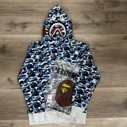 Light Blue Camo Bape ZipUp