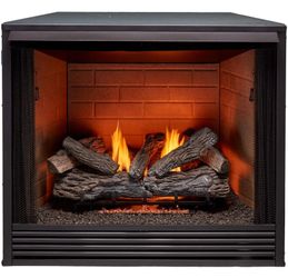ProCom PC36VFC 36" Universal Vent-Free Fireplace Firebox Insert Zero Clearance