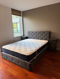 Queen bed