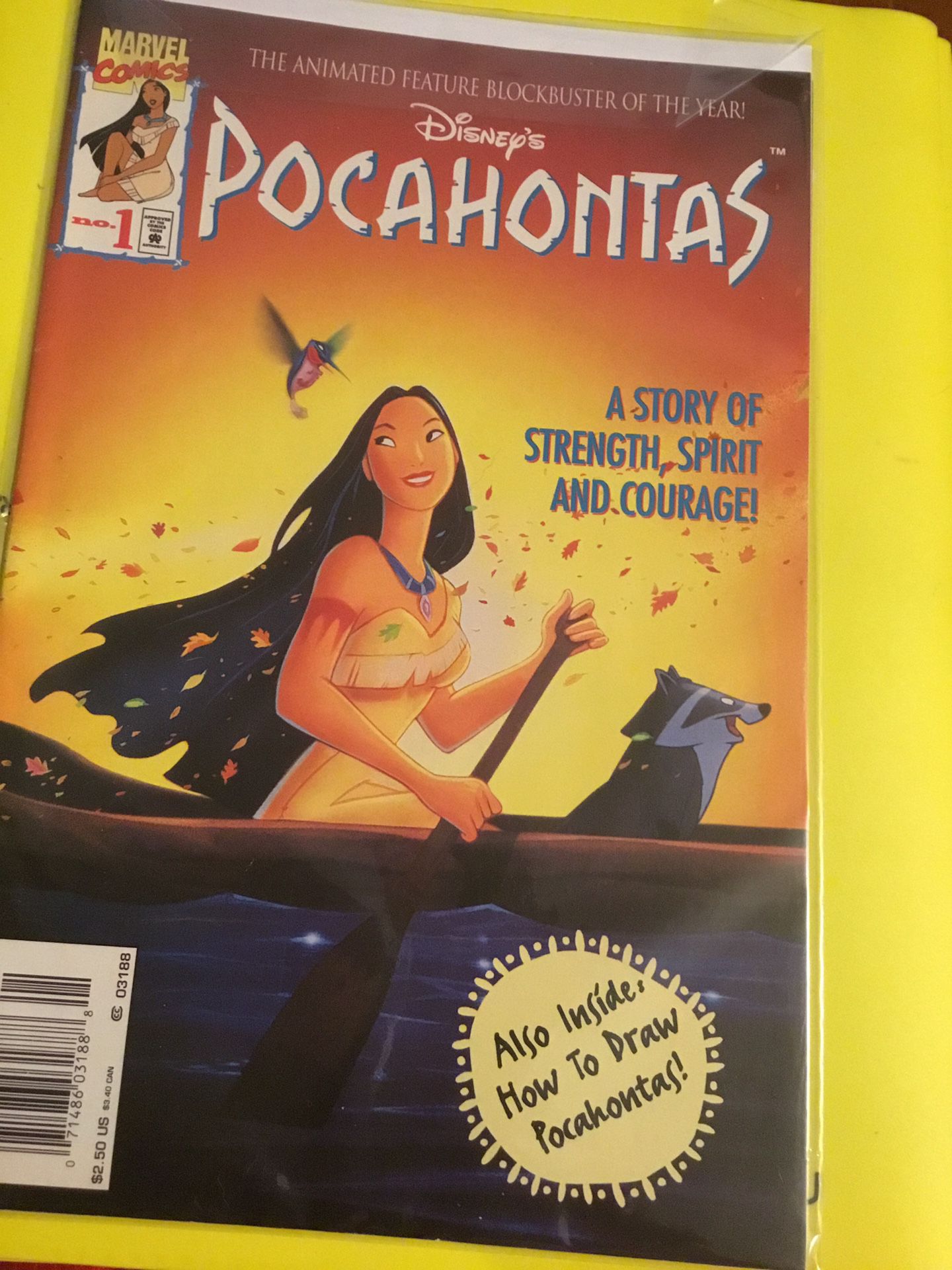 Disney Pocahontas comic book