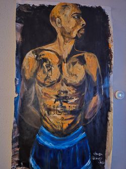 Original 2pac painting