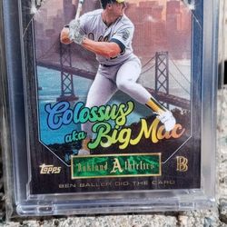 2020 Topps Project Mark McGwire #191 Athletics