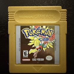 Gameboy Pokemon Gold Version