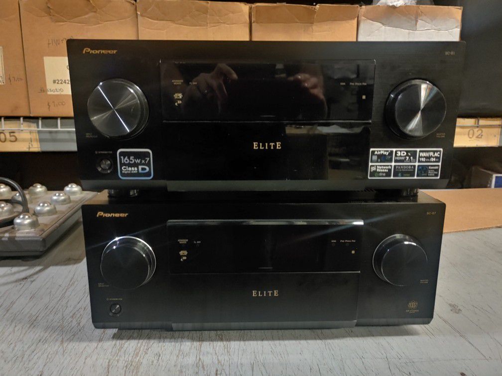 Pioneer Elite SC67 9.2 Receiver With BT200 Bluetooth Adapter