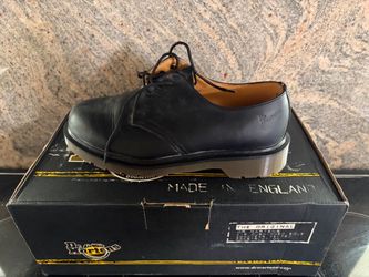 Dr. Martens Black Leather Oxford Shoes