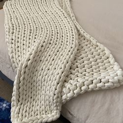 Bearaby Cotton Weighted Blanket