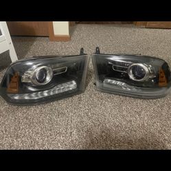 2013-2018 Dodge Ram factory OEM projector headlight assembly $125  for both