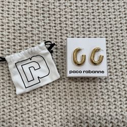 PACCO RABANNE statement earrings