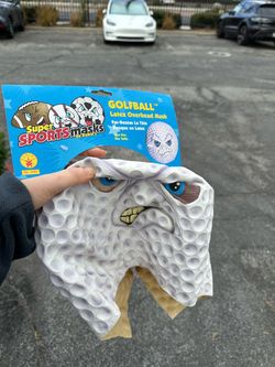 Golf ball mask