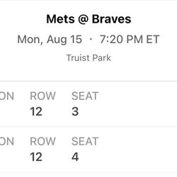 Braves vs Mets