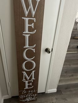 Wedding Sign